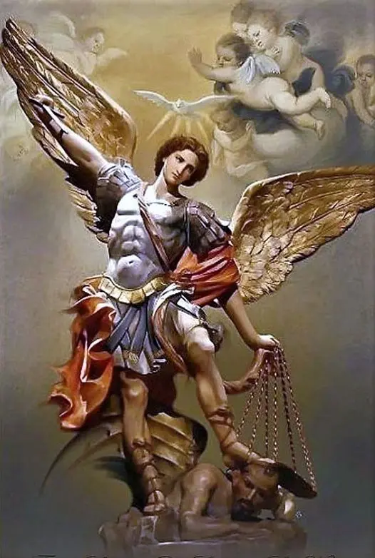 Illustration de l'archange Saint Michel